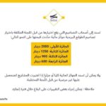 إرشادات تقديم الملفات والعنوان البريدي لإرسال المشاركات في المناظرة