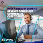 تفاصيل عرض شغل في Topnet لمستوى بكالوريا +2 فما فوق