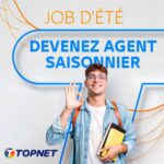 إعلان انتداب أعوان موسميين للعمل الصيفي في شركة Topnet تونس 2025
