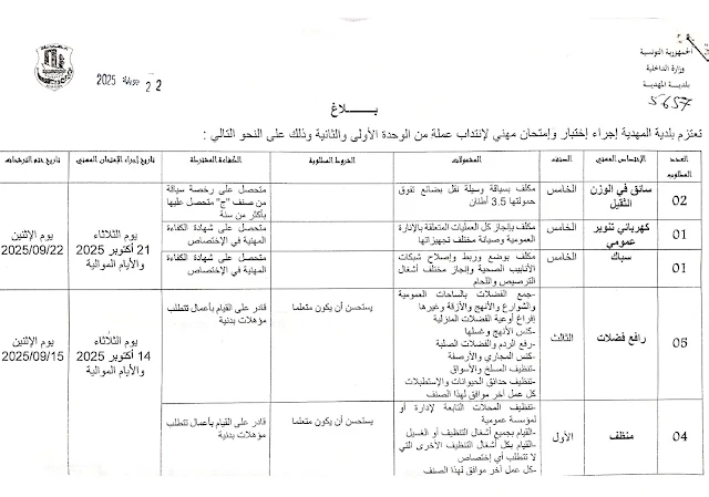 مناظرة بلدية المهدية