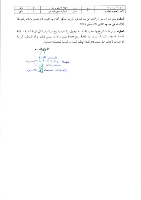 وظائف شاغرة بالهيئة الوطنية للسلامة الصحية