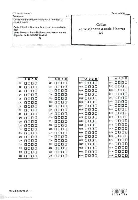 صفحة 1 من نموذج امتحان كاباس كتابي اختصاص تصرف