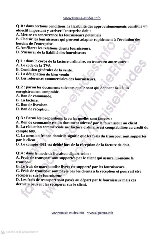 صفحة 19 من نموذج امتحان كاباس تخصص تصرف