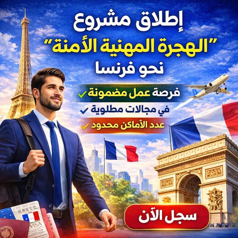 فرص الهجرة المهنية الآمنة إلى فرنسا مشروع THAMM OFII للكفاءات التونسية