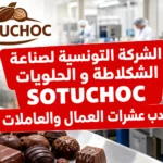 الشركة التونسية لصناعة الشكلاطة و الحلويات SOTUCHOC تنتدب عشرات العمال والعاملات