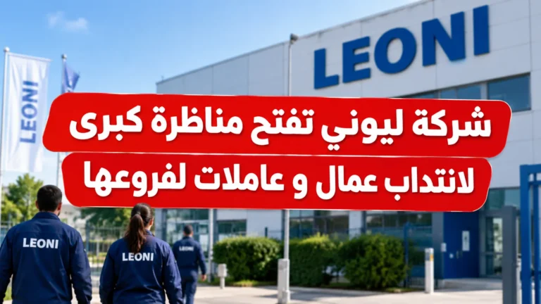 شركة ليوني تفتح مناظرة كبرى لانتداب عمال و عاملات لفروعها